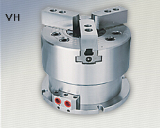 台湾佳贺立式液压卡盘，佳贺立式中空液压卡盘，二爪VH系列